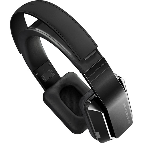Monster Inspiration Black Over-the-Ear Headphones Fones de Ouvido - Preto