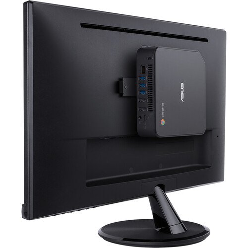 ASUS Chromebox 4 Mini PC Minicomputador Desktop  Intel Celeron 4GB RAM 32GB eMMC Dual HDMI Wi-Fi 6 USB 3.2  Leitor MicroSD