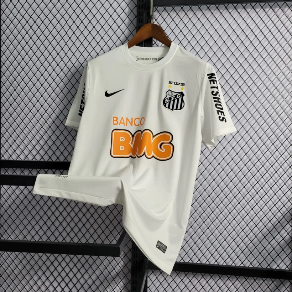 Camisa Santos 2012 Centenário - Branca - Exposição em Cabide