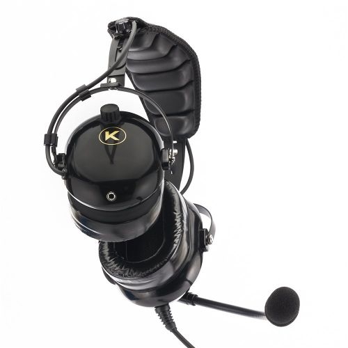 KORE AVIATION KA-1 Premium Gel Pilot Fones de ouvido para Aviação Headset 