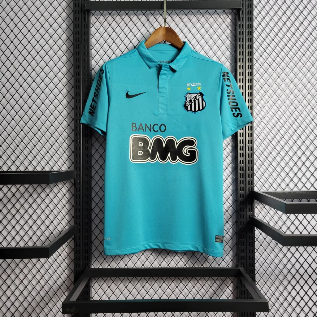 Camisa Santos 2012 Centenário - Azul - Exposição em Cabide
