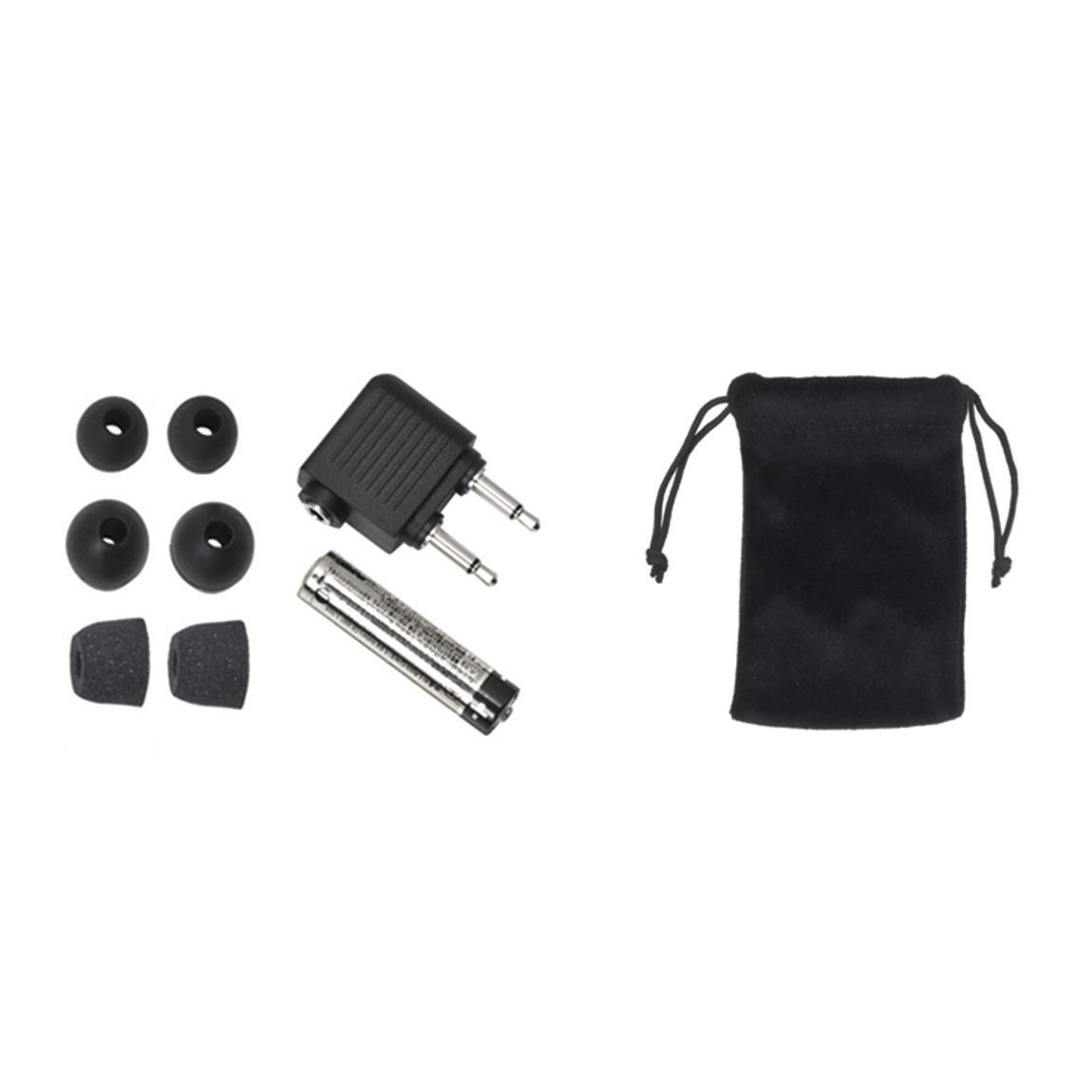 Fone de Ouvido Audio-Technica ATH-ANC33iS QuietPoint Active Noise-Cancelling In-Ear Auriculares