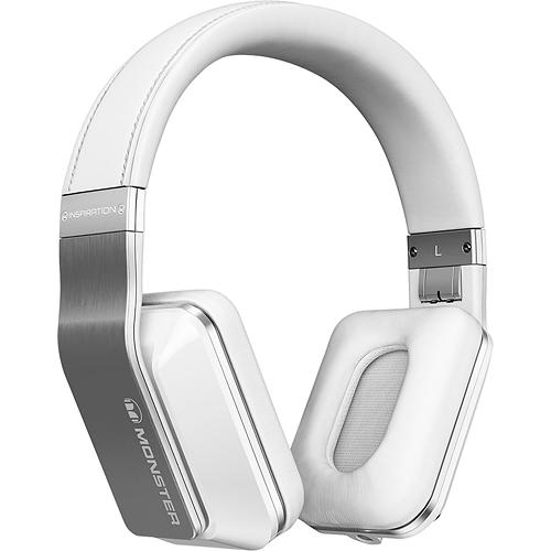 Monster Inspiration White Over-the-Ear Headphones Fones de Ouvido - Branco
