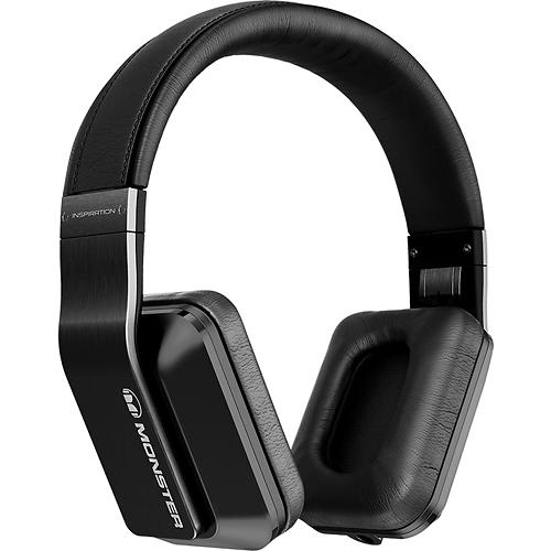Monster Inspiration Black Over-the-Ear Headphones Fones de Ouvido - Preto