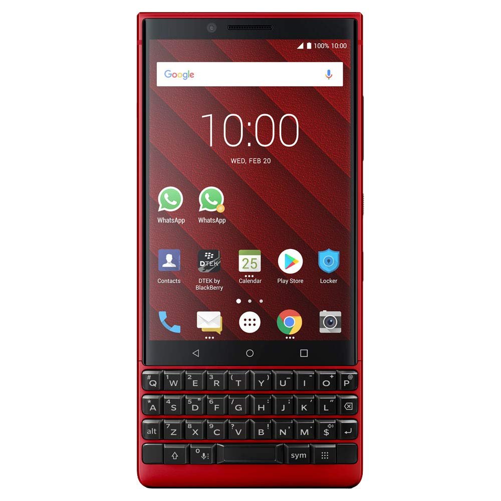 Smartphone BlackBerry Key2 13 mp 6GB RAM 32 64GB ROM 3G 4G LTE Wifi