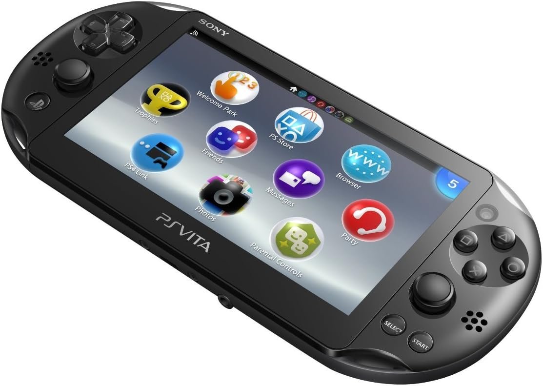 Console Video Game Sony PS Vita Slim PSVita 2000 Desbloqueado Kit Jogos 64GB 