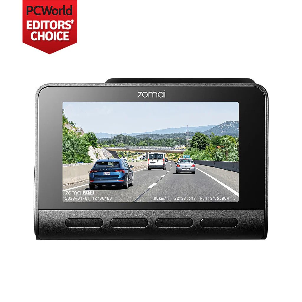 Câmera Veicular 70mai A810 4K UHD - Sensor Sony STARVIS 2 + HDR + ADAS + GPS