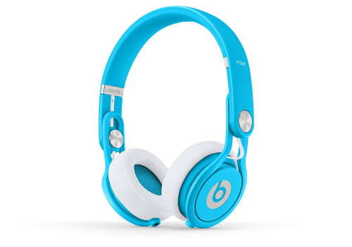New Beats™ by Dr. Dre™ Mixr 2.0 David Guetta Neon Blue Limited Edition Headphones On ear - 2014