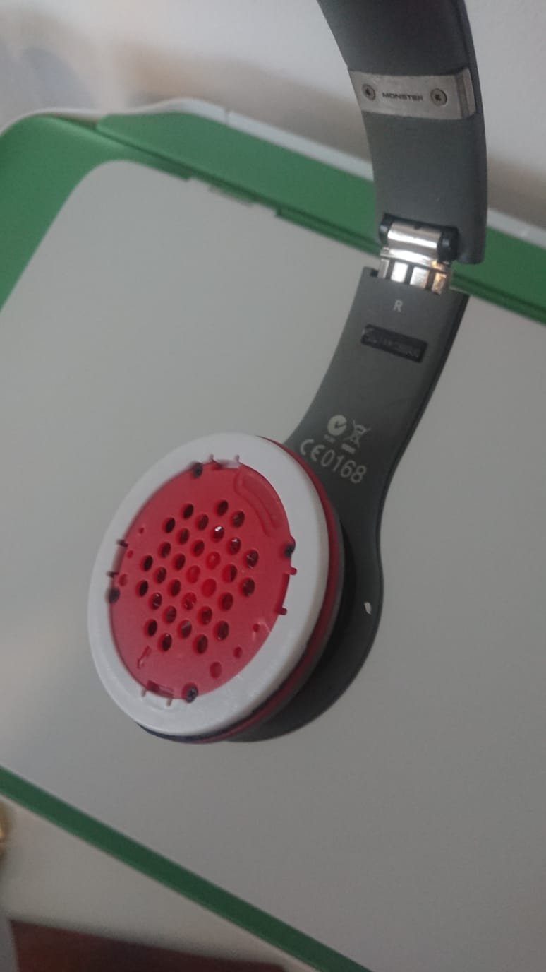 Para peças - Monster Beats Solo HD Wireless - Preto