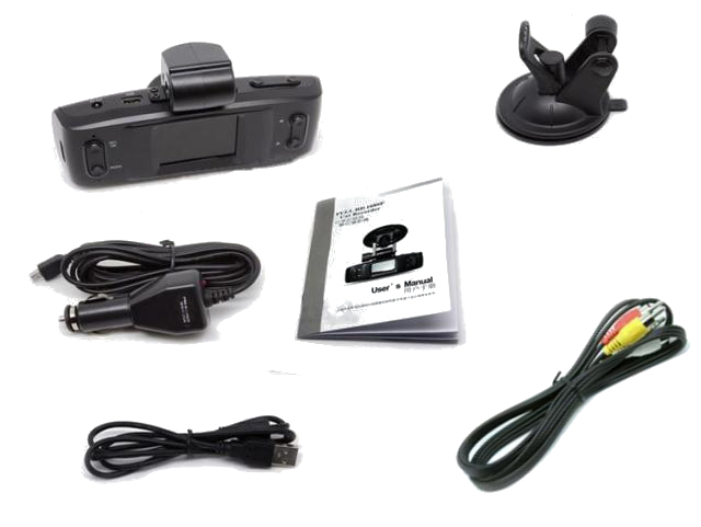 Câmera Camera Carro Automotiva GS1000 Full HD 1080P Lente Ângulo 120 Graus  G-Sensor Car DVR Recorder