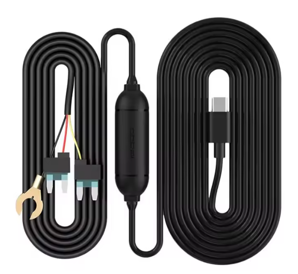 Câmera Veicular DDPAI N1 Dual Frente e Ré 1296P UHD WiFi Visão Noturna Supercapacitor App