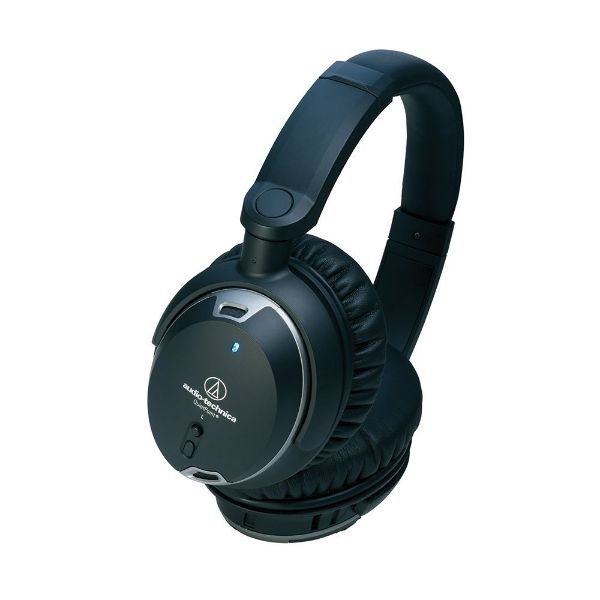 Fone de Ouvido Audio-Technica ATH-ANC9 Preto Circumaural Faixa de cabeça auriculares