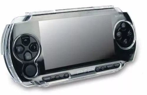 Capa protetora Case Acrílico Transparente Genérico para PSP 3000 3001 3010 Slim 
