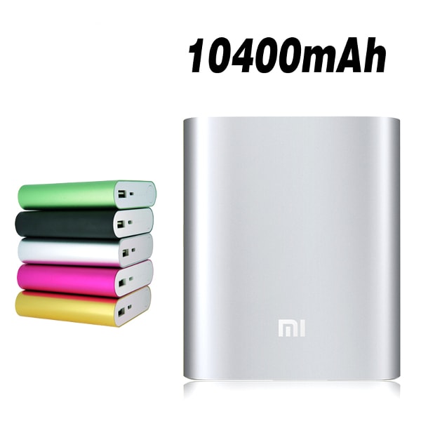 Xiaomi Mi Power Bank 10000mAh 10400mAh bateria back up reserva 