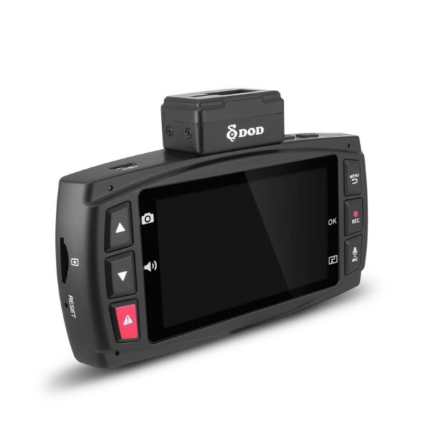 Camera Veicular Carro Dash Cam DOD LS475W+ LS475W Plus Filtro CPL Display 3 polegadas, Full HD 1080P 60fps Sensor Sony STARVIS Super Visão Noturna Monitor de Estacionamento GPS