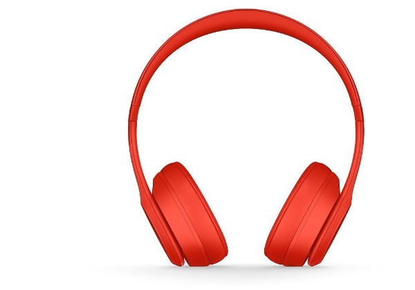 New Beats by Dr. Dre Solo3 Wireless Fones de Ouvido Headphones Vermelho Cítrico