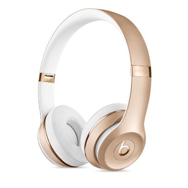 New Beats by Dr. Dre Solo3 Wireless Fones de Ouvido Headphones Ouro Dourado e Rosé 