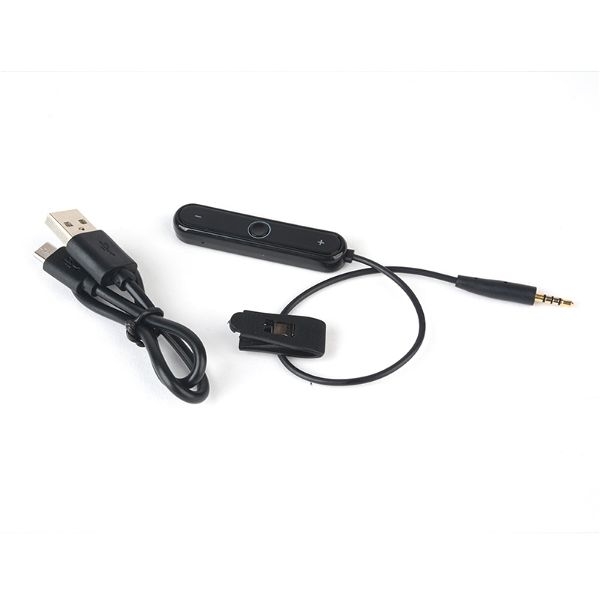 Adaptador Cabo Bluetooth para Bose QuietConfort 25 QC25 OE2 OE2i - Preto 
