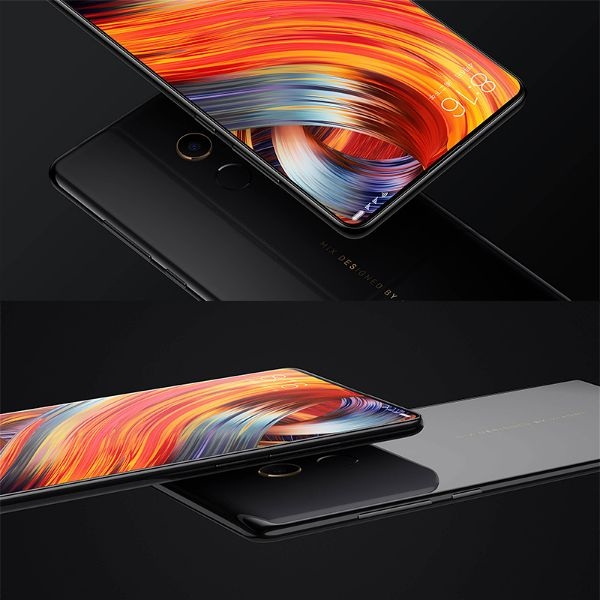 Smartphone Xiaomi Mi Mix 2 Mix2 Dual Chip 5.99 polegadas Tela Infinita 6GB RAM 64GB 128GB Snapdragon 835 Telefones NFC 4G 12.0MP
