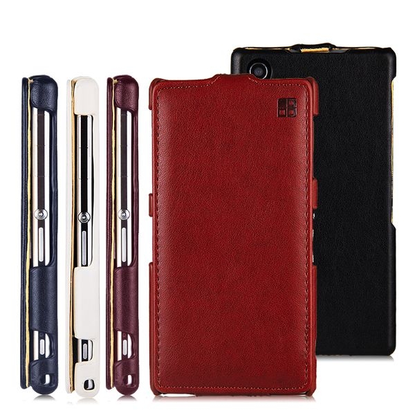 Case Capa Capinha protetora para Sony Xperia Z1 L39h em couro ecológico