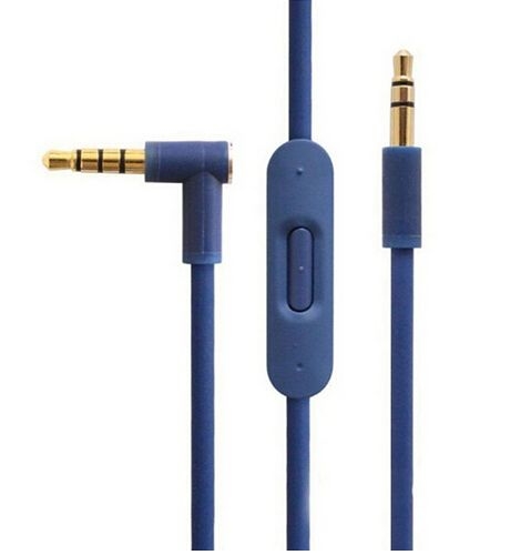 Replacement Cable Cabo Substituição Remote Talk Beats Solo Solo HD Solo2 Solo3 Studio Studio 2.0 Pro Mixr -  Cores
