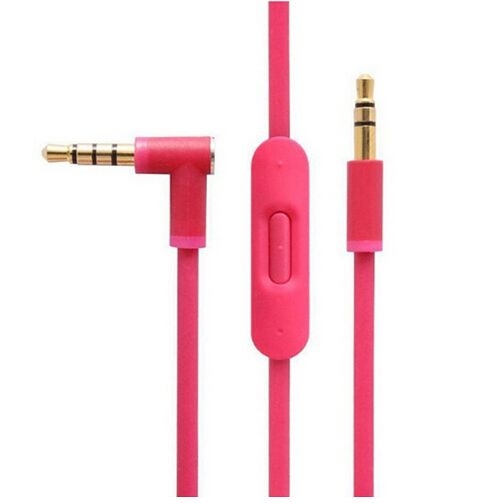 Replacement Cable Cabo Substituição Remote Talk Beats Solo Solo HD Solo2 Solo3 Studio Studio 2.0 Pro Mixr -  Cores