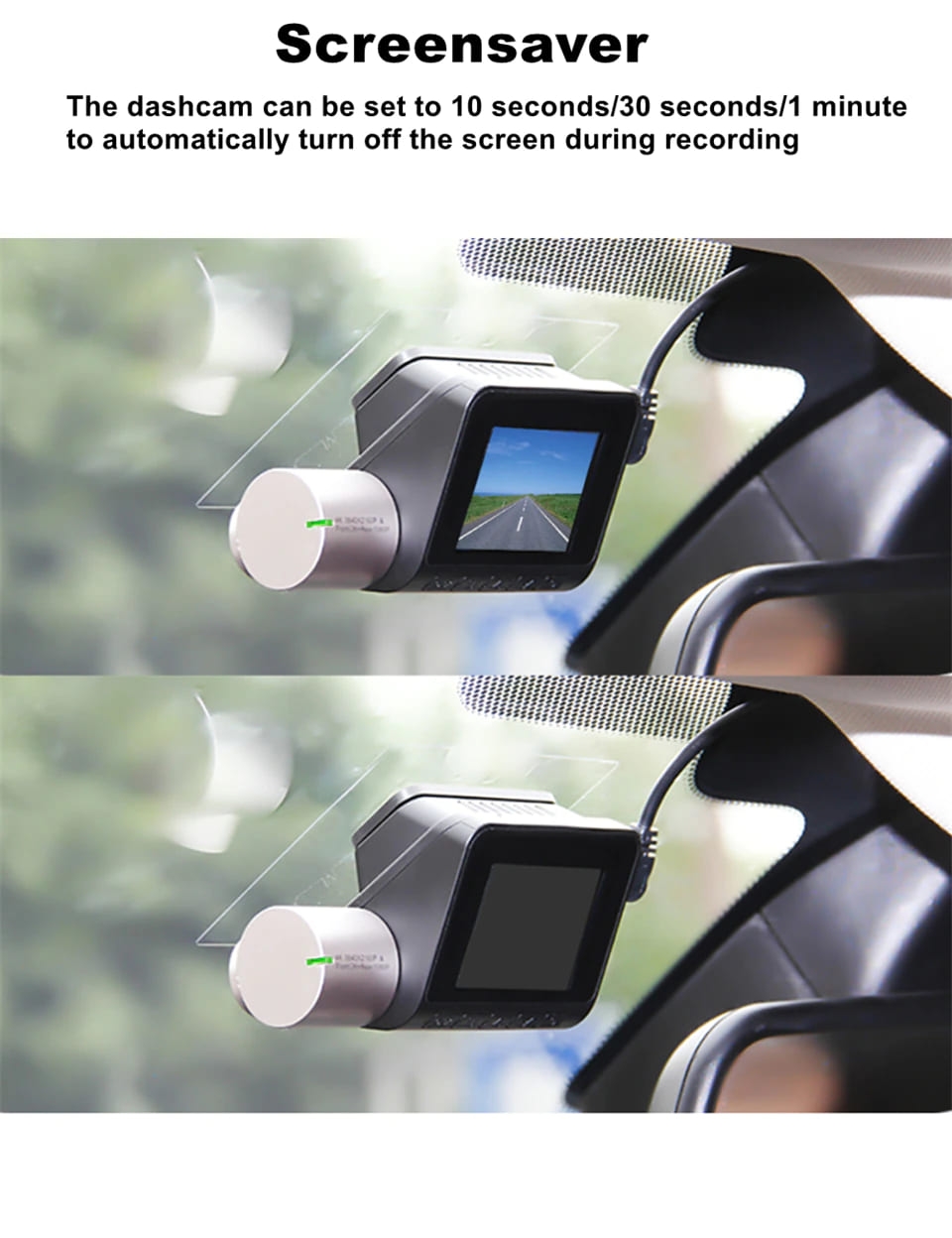 Camera Veicular Novatek 2K 4K Single Dual Dash Cam Pro 2.0" WiFi  Frontal 170 e Traseira 140 Graus Wide Angle 24H Estacionamento