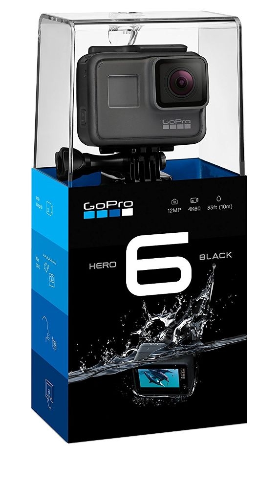 Câmera Digital Esportiva de Ação GoPro Hero 6 Black Edition