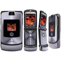 Motorola V3i  Grey  Graffiti - GSM Flip  2.2" Tela LCD Quad-Band Java - Cinza/Grafite