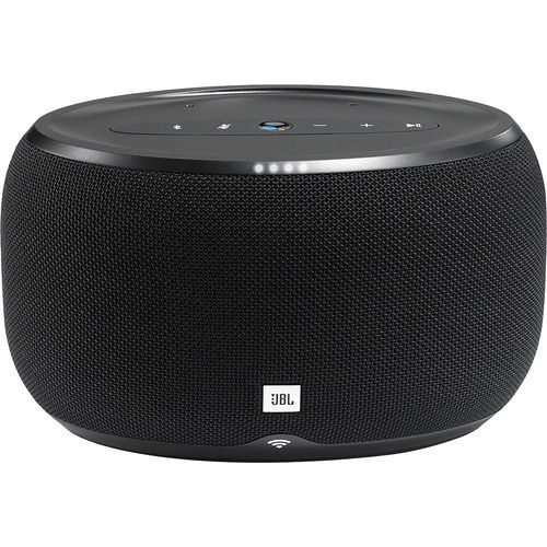 Caixa de Som JBL Link 300 Alto-Falante Smart Speaker Google Assistente Chromecast