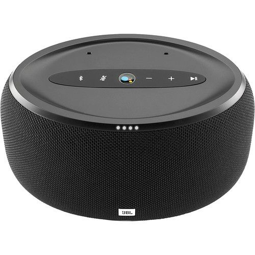 Caixa de Som JBL Link 300 Alto-Falante Smart Speaker Google Assistente Chromecast