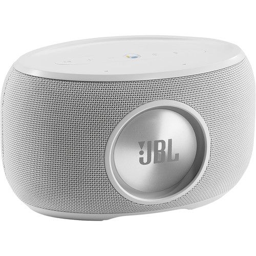 Caixa de Som JBL Link 300 Alto-Falante Smart Speaker Google Assistente Chromecast