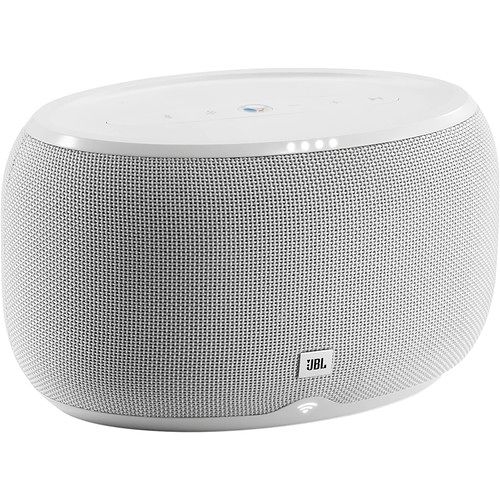 Caixa de Som JBL Link 300 Alto-Falante Smart Speaker Google Assistente Chromecast