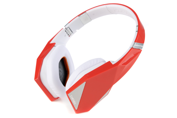 Monster Diesel VEKTR Headphones Fones de Ouvido Mic supra-aurais - Red