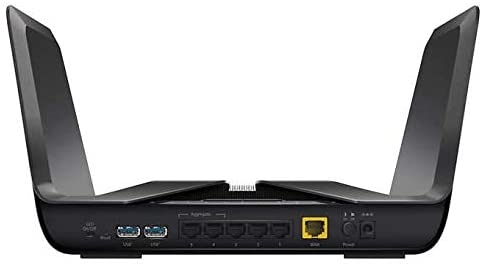 Netgear Nighthawk AX8 8-Stream Wi-Fi 6 Roteador de Alto desempenho 6Gbps - 6.6Gbps 