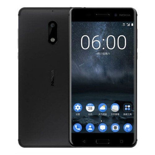 Smartphone Nokia 6 Desbloqueado 32GB 64GB  4G Camera 16Mp Processador Snapdragon Android  Tela 5.5'' NFC WiFi