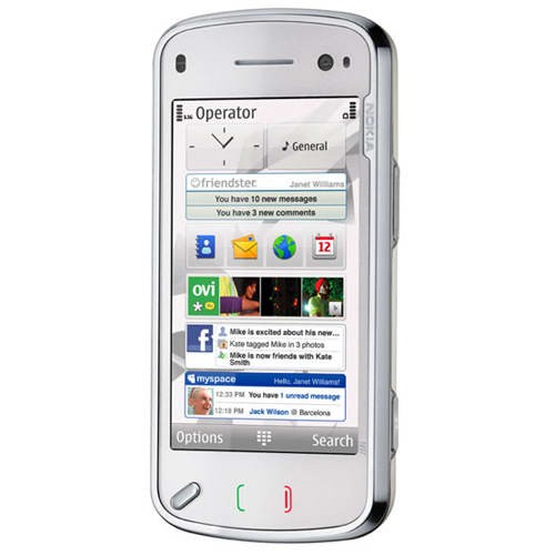 Nokia N97 32Gb White Smartphone Celular Symbian GPS 3G WIFI QWERTY Touch