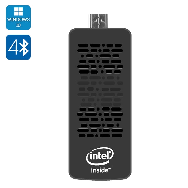 Stick Go Intel Atom Mini PC Windows 10 Computer Media Center PC