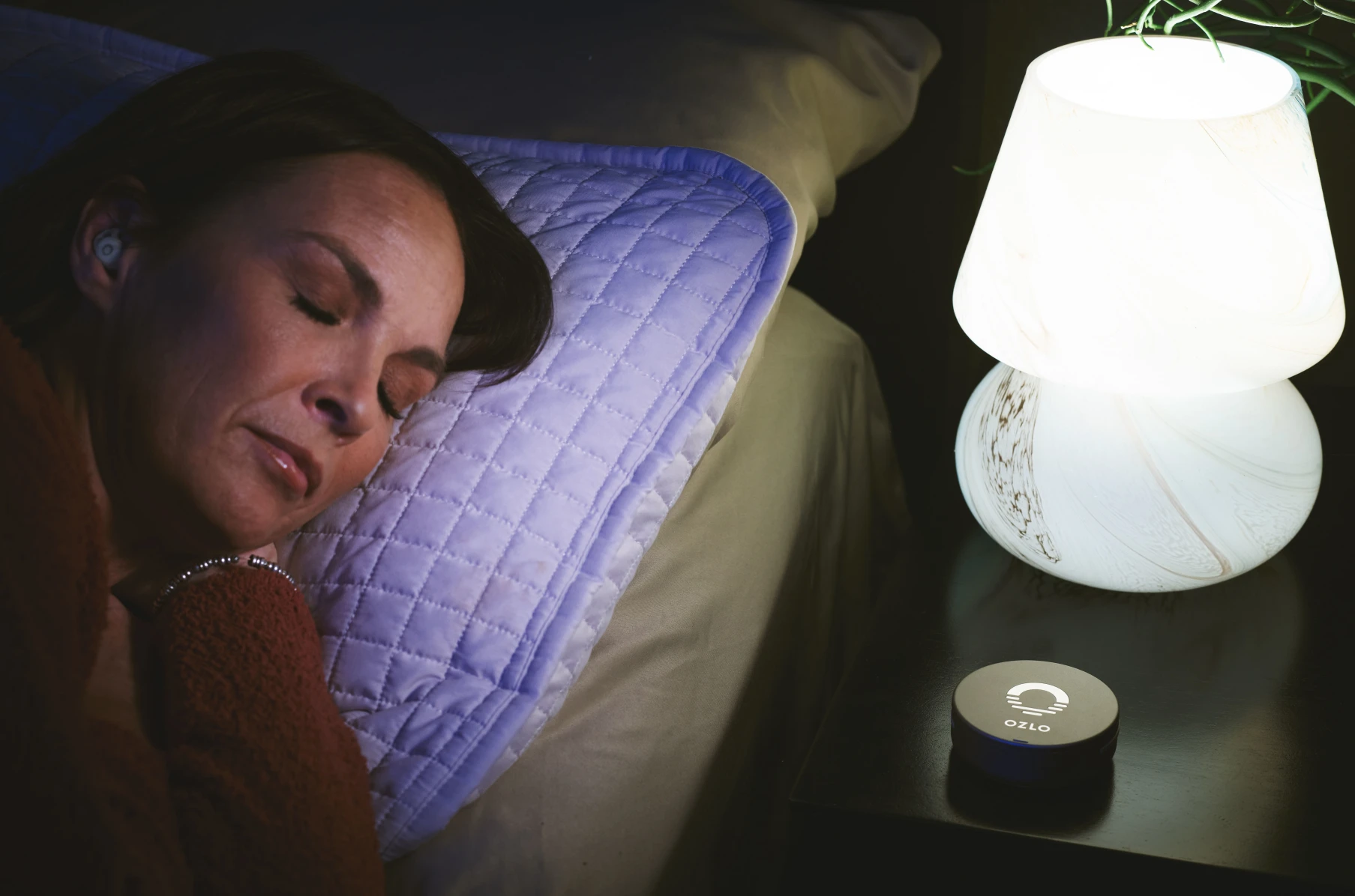 Ozlo Sleepbuds True Wireless Auriculares Sem Fio Music Streaming mascarador de ruído para dormir