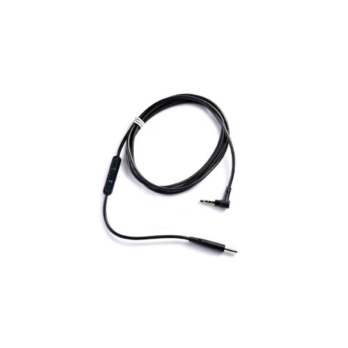 Replacement Cable Cabo MIC Volume Control Talk para Bose QuietConfort 25 QC25 OE2 OE2i - Preto e Azul