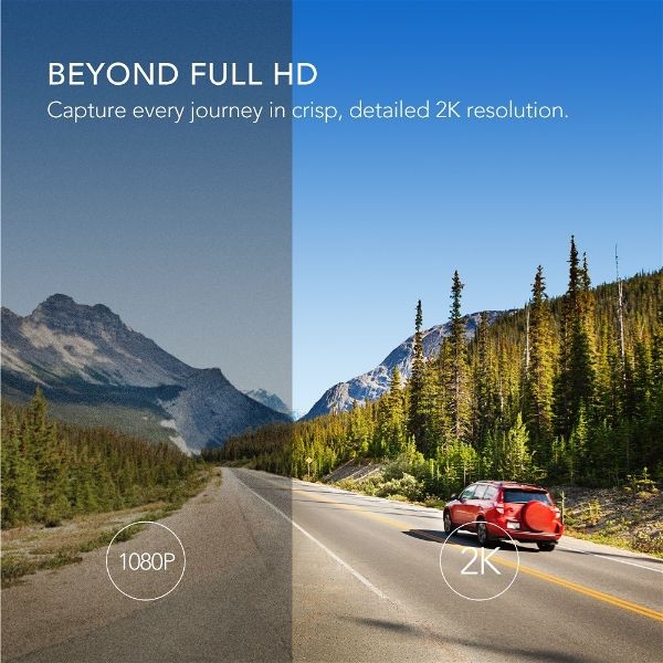 Roav Dash Cam C1 Pro camera veicular carro resolução 2K GPS WiFi Tela 2.4" G-Sensor WDR