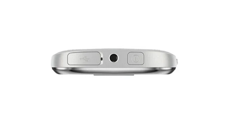 Nokia C7-00 Conectores Superior Prata