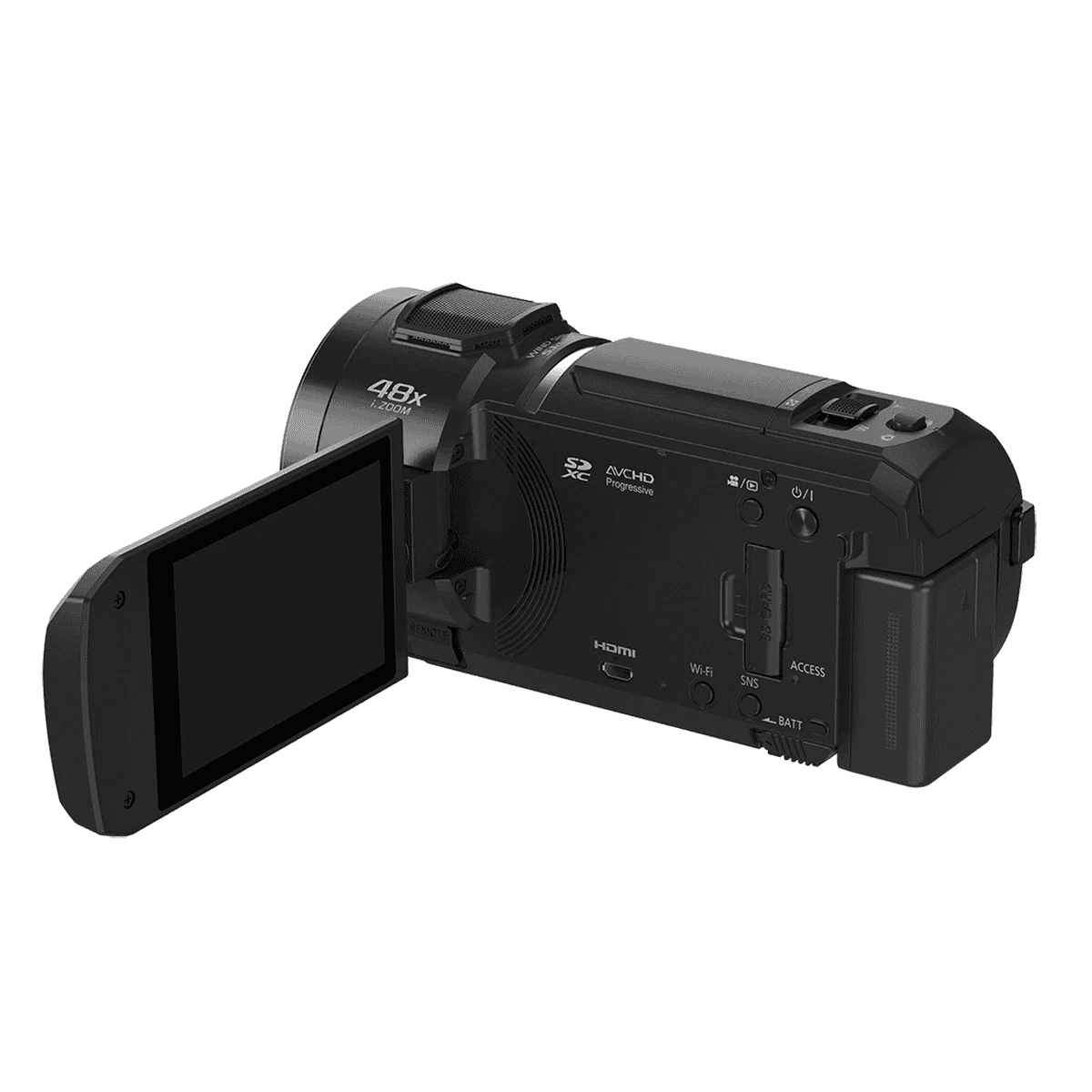Filmadora Panasonic HC-V900 Full HD Camcorder com Zoom Óptico 24x e Estabilização Avançada
