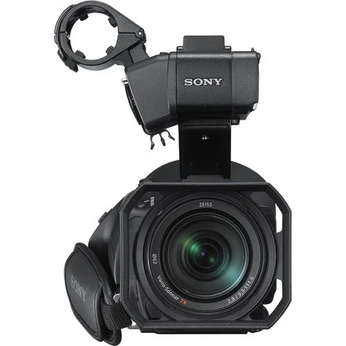 Sony PXW-Z90V - Vista Frontal com Alça XLR