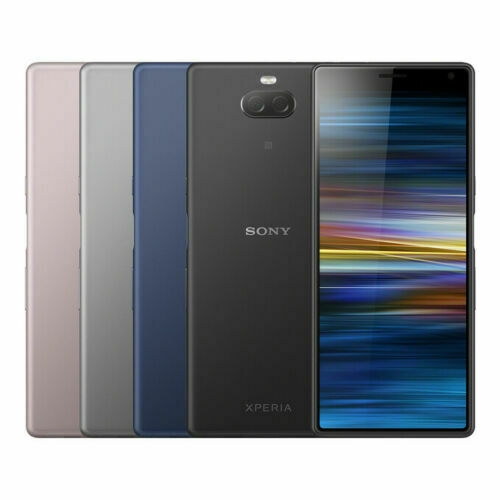 Smartphone Sony Xperia 10 I3113 I4193 LTE Tela 6" 21:9 3GB 4GB RAM 64GB ROM Snapdragon 630 Andropid 9.0 Dual SIM 
