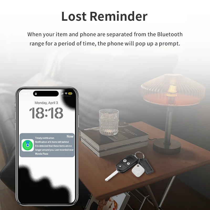Finder Tag - Etiqueta Inteligente Mini Rastreador GPS  Compatível com o app Find My iOS - Cores