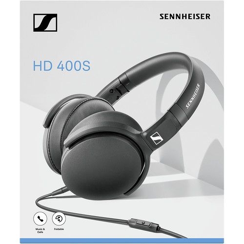 Sennheiser HD 400S Fone de ouvido Headphones Over-Ear com microfone 