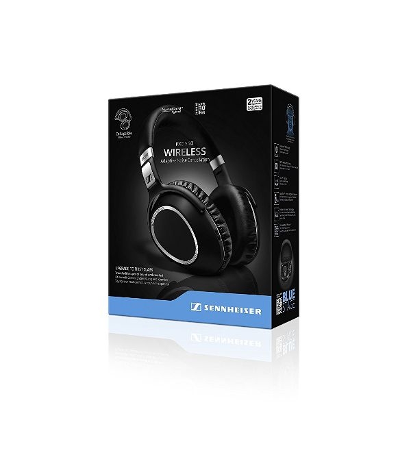 Fone de Ouvido Sennheiser PXC 550 Wireless NoiseGuard Cancelamento de Ruído Adaptável