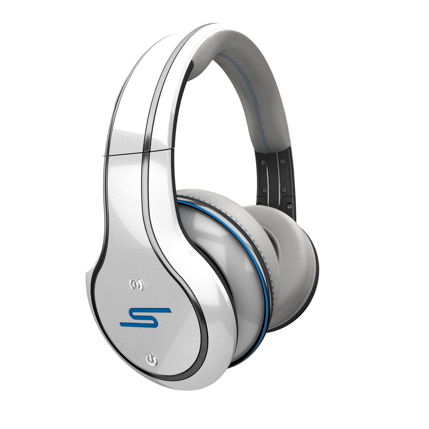 SMS Audio Sync by 50 Cent Wireless Bluetooth High Definition Headphones Fone - White