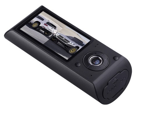 Dual Camera Automotiva Car DVR  X3000 GPS G-Sensor  Recorder Gravador Sensor Gravidade